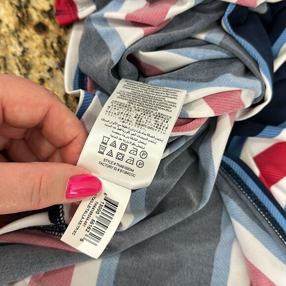 BCBGeneration Striped Sleeveless High-Low Midi Dress Size XS - Picture 11 of 14